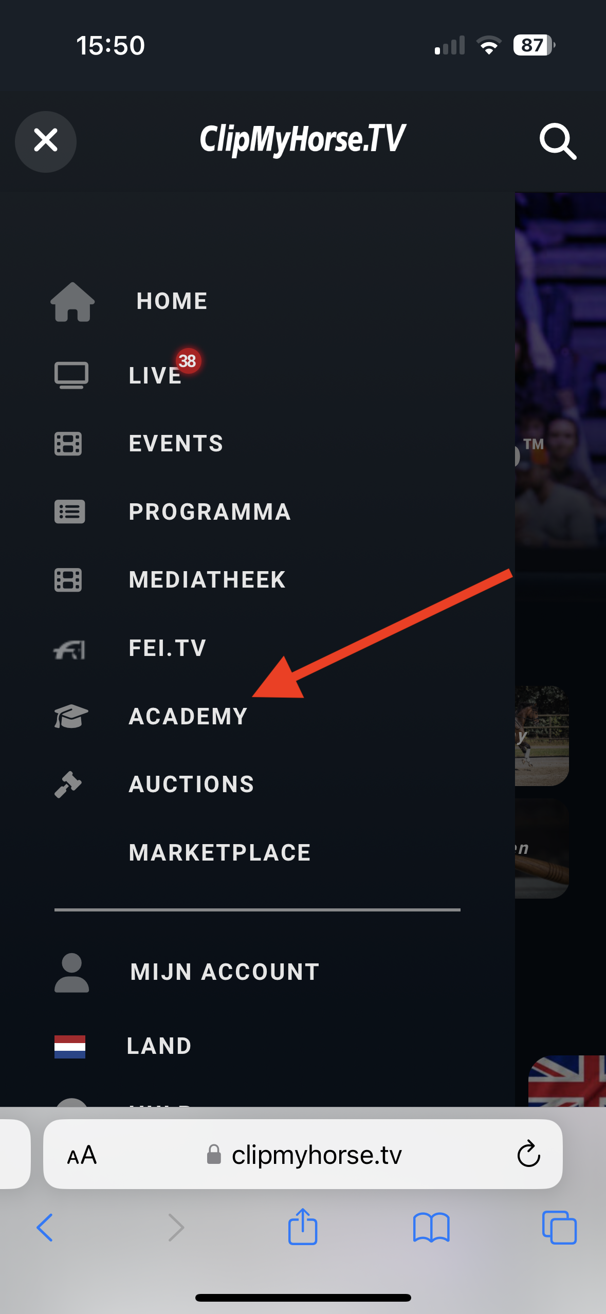 Mobile Menu Academy NL.PNG